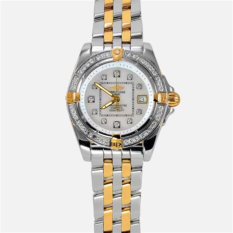 breitling cockpit lady diamond watch|Breitling Cockpit Lady B71356 .